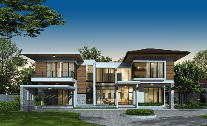 Rendering of Hybrid Log and Timber Frame Homes, Elk River, MN Rendering of Hybrid Log and Timber Frame Homes, Elk River, MN
